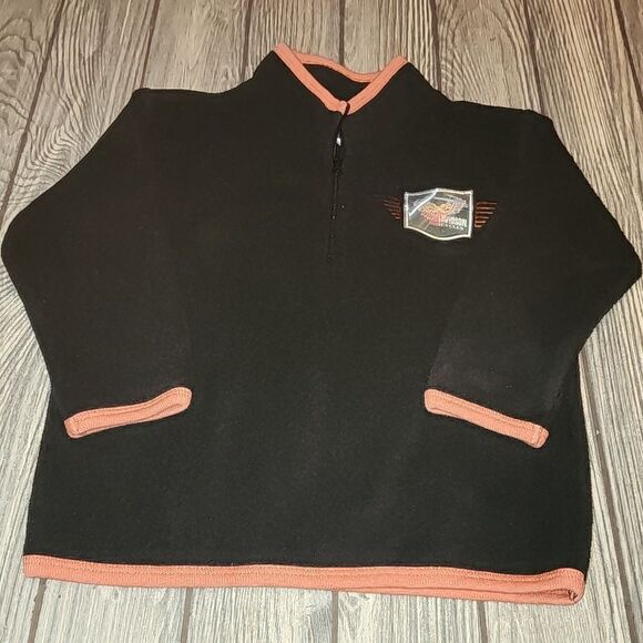 Boys Harley Davidson Fleece 1/4 Zip 3T - Picture 1 of 5